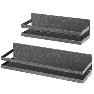 Uten Magnetic Spice Rack for Refrigerator 2 Pack Magnetic Shelf for Fridge