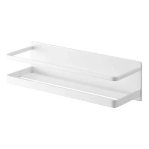 Magnet Bathroom Rack Wide White Approx. W28XD9.5XH8cm Mist Bathroom Rack Bathroo